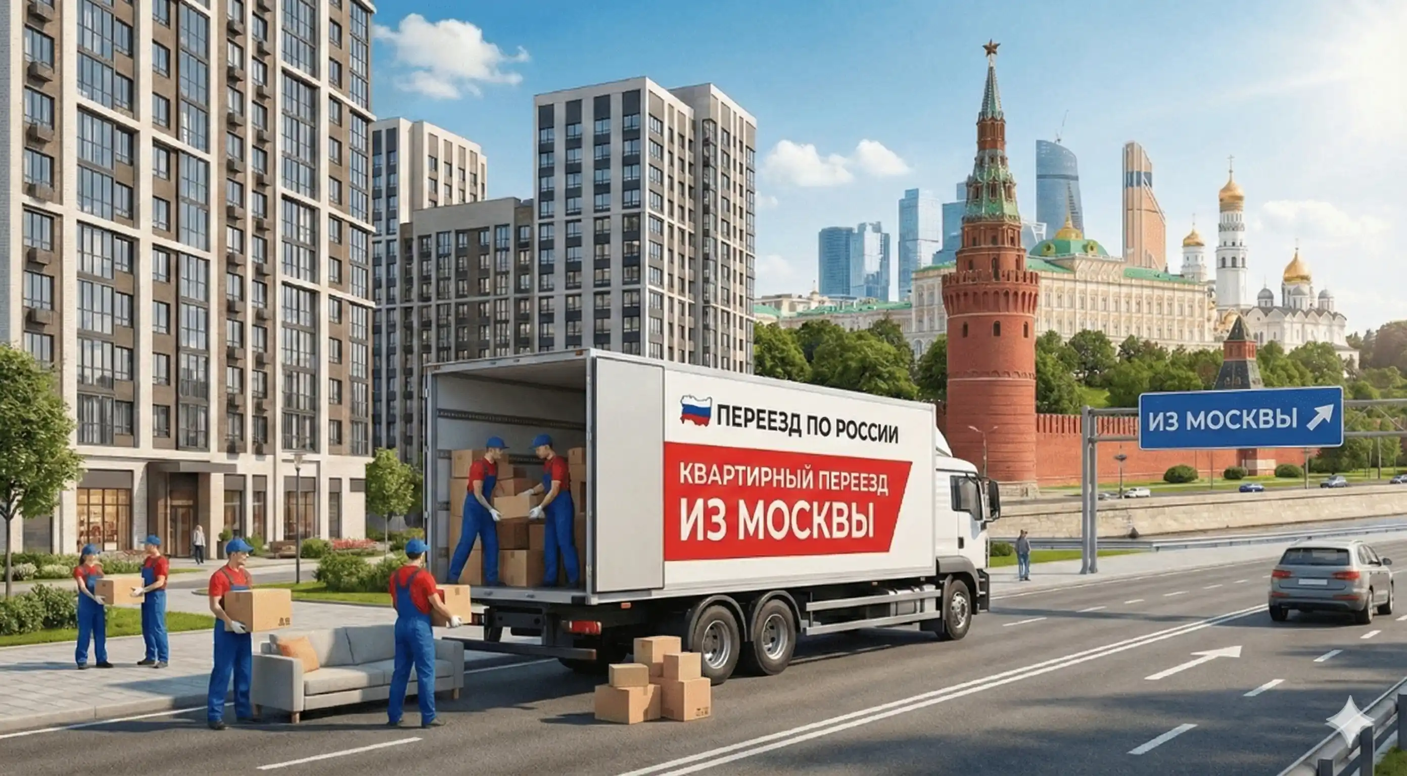 Переезд Москва Новороссийск