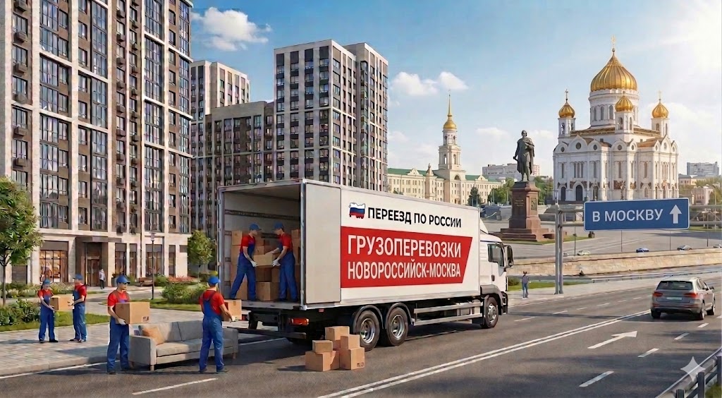 грузоперевозки Новороссийск Москва